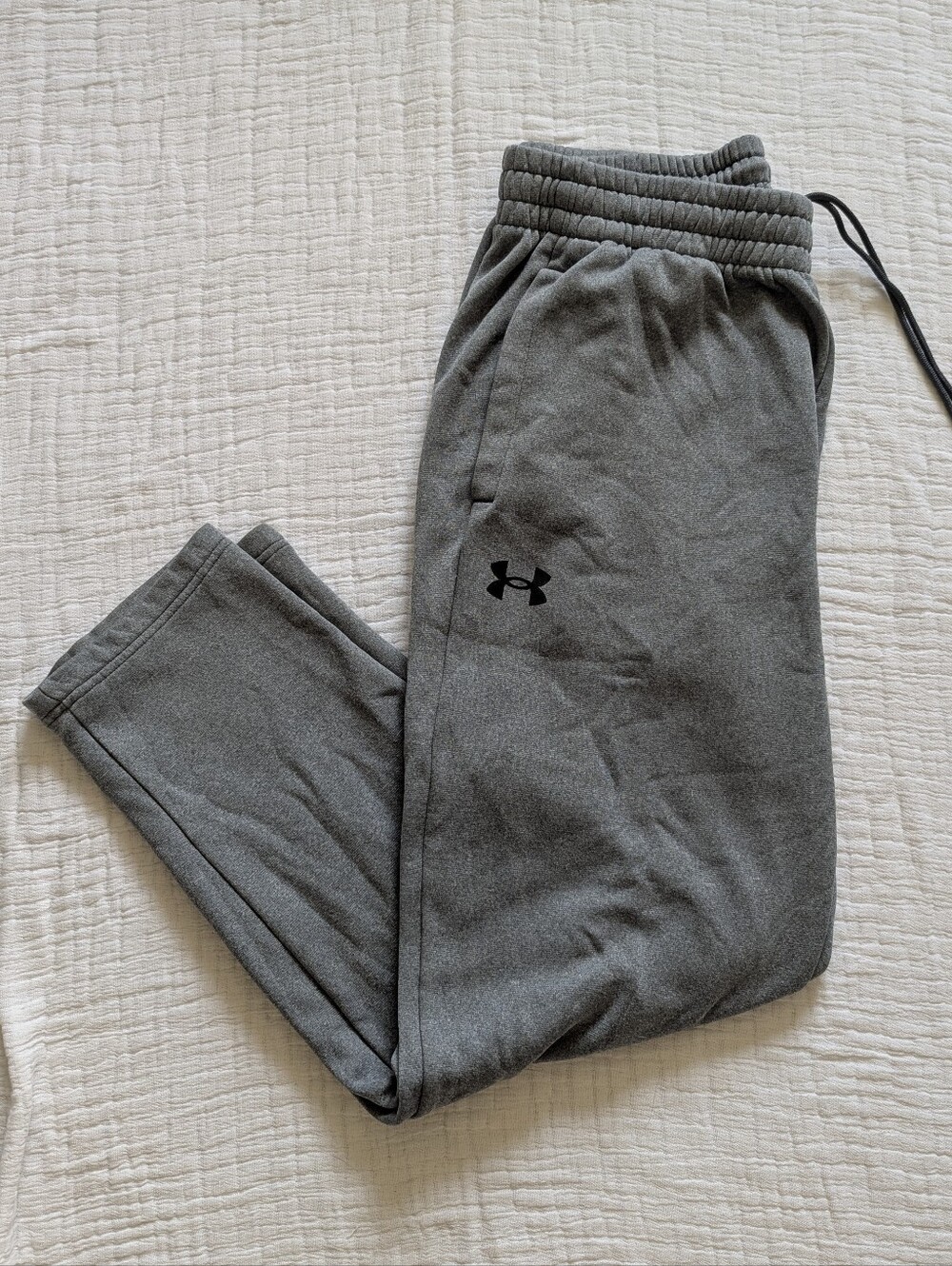 Under Armour Charcoal Gray Fleece Sweatpants